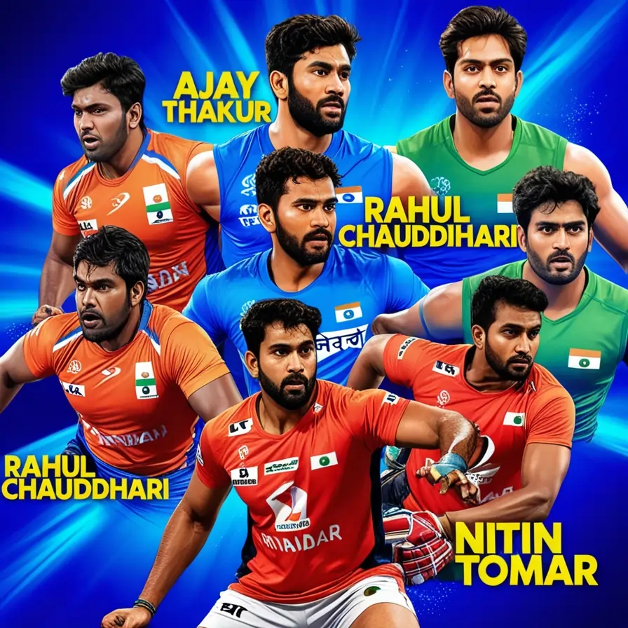 Kabaddi Famous Players Name in India