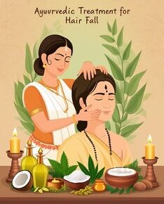 Ayurvedic Treatment for Hair Fall 🌿